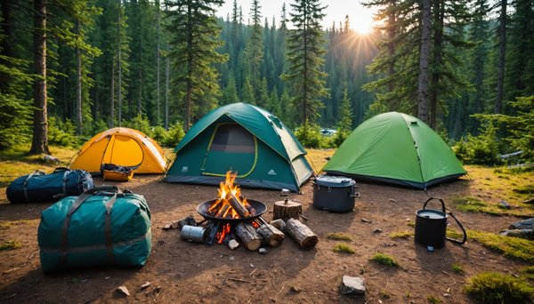Les essentiels de l'équipement de camping pour débutants